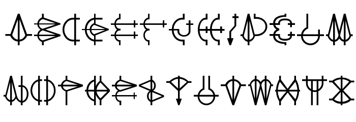 Grace of Etro Font LOWERCASE