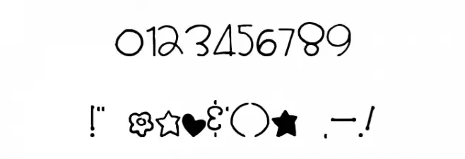 Grace Font OTHER CHARS