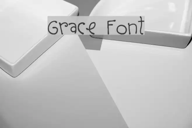 Grace Font examples