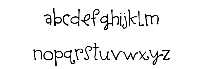 Grace Font LOWERCASE