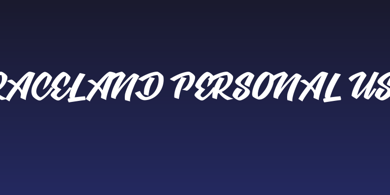 Graceland Personal Use  Social Header