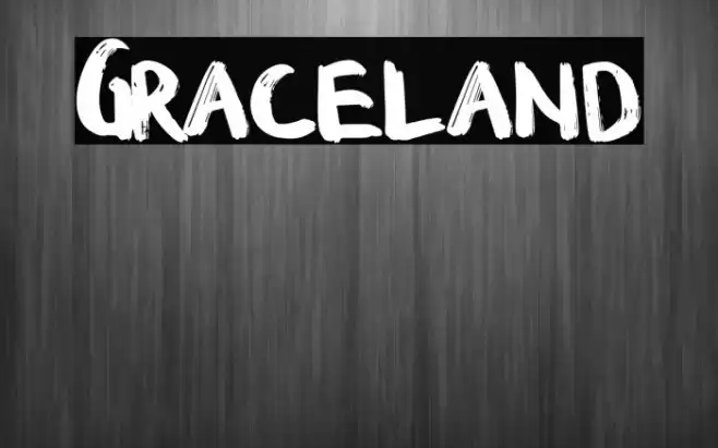 Graceland Font examples