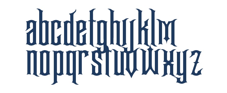 Gracey's Curse Lowercase