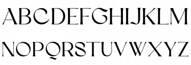 Gracheva Schriftart Groß