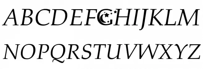 Grachi 2 Font UPPERCASE
