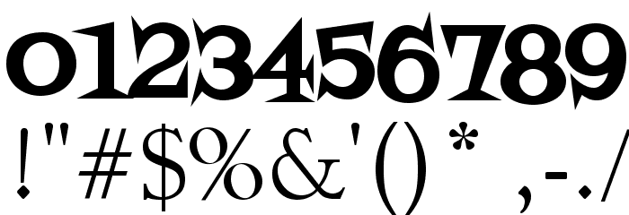 Grachi Font OTHER CHARS