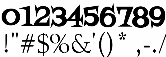 Grachi Font OTHER CHARS