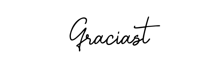 Graciast  免费字体下载