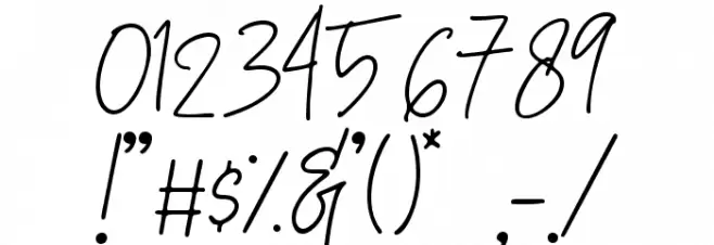 Graciast Font OTHER CHARS