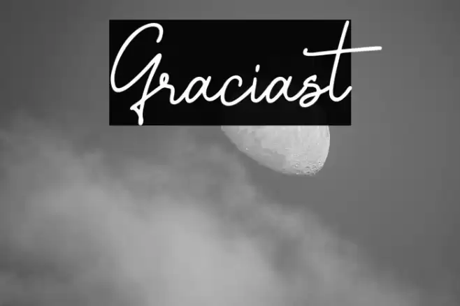 Graciast Font examples