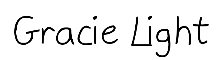 Gracie Light Font