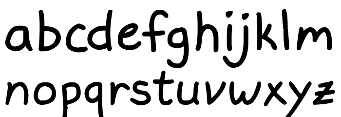 Gracie Font LOWERCASE