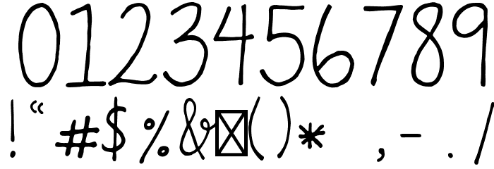 Graciela-Regular Font OTHER CHARS