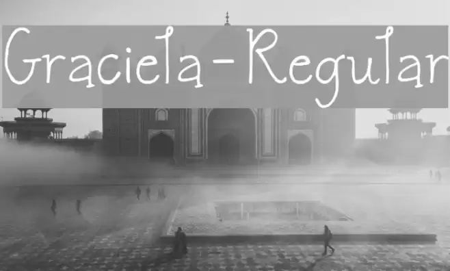 Graciela-Regular Font examples