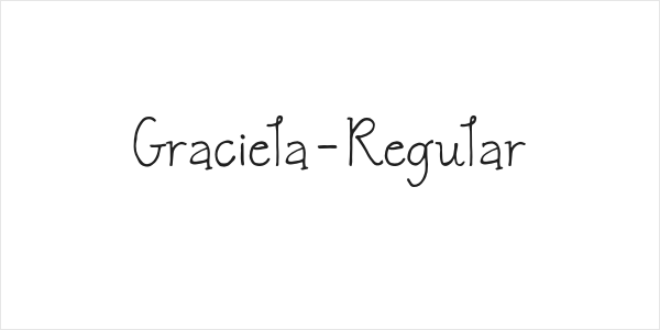 Graciela-Regular Logo