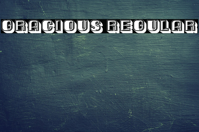 Gracious Regular Example 2