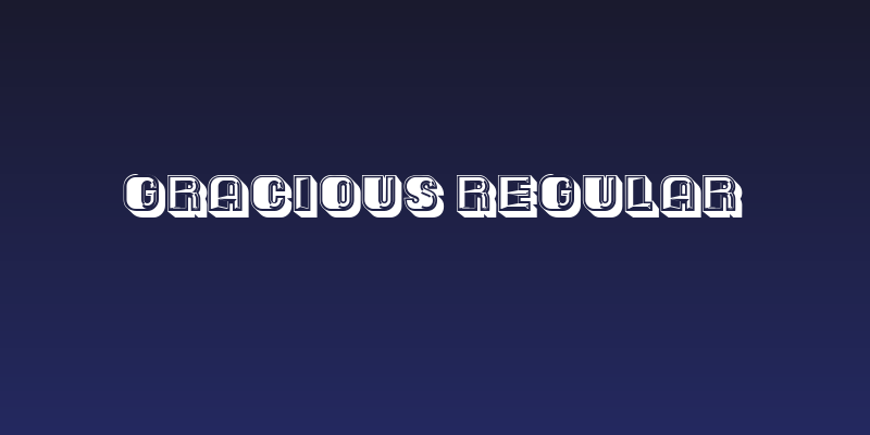 Gracious Regular Social Header