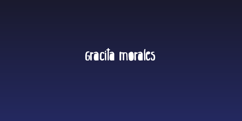 Gracita Morales Social Header