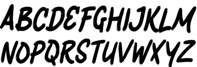 Gradak Schriftart Groß