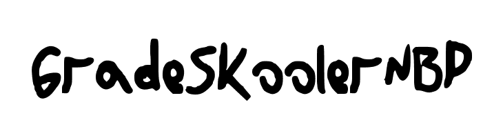GradeSkoolerNBP  font caratteri gratis