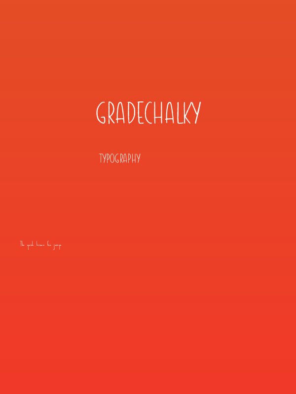 Gradechalky Poster