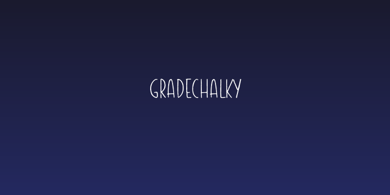 Gradechalky Social Header