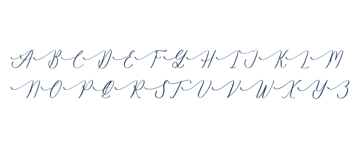 Gradefully Beauttina DEMO VERSI Uppercase