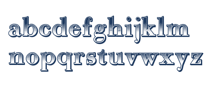 Gradientico Regular Lowercase