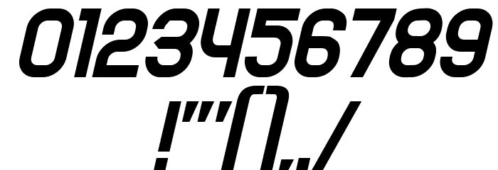Gradistanac Italic Font OTHER CHARS