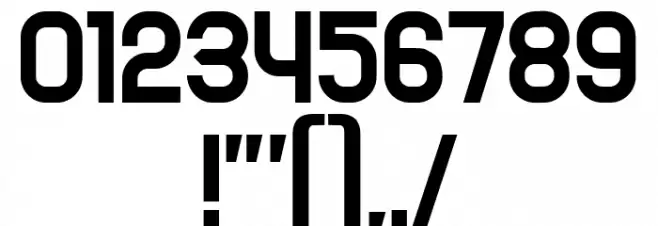 Gradistanac Regular Font OTHER CHARS