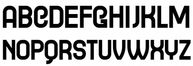 Gradistanac Regular Schriftart Groß