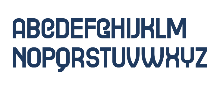 Gradistanac Regular Lowercase