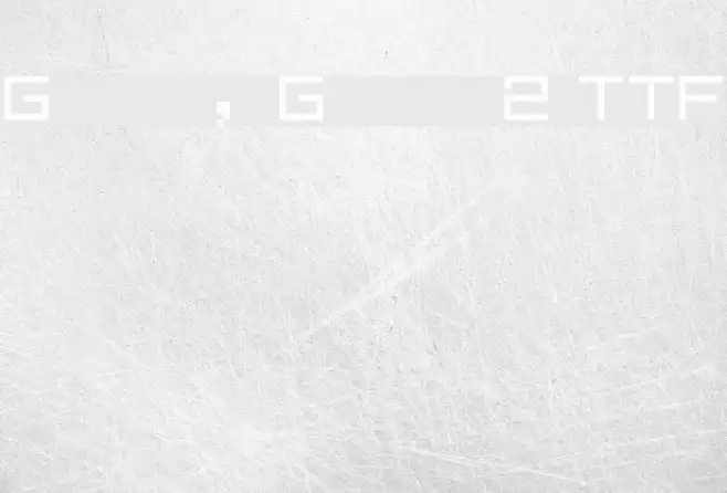 Gradius, Gradius 2 TTF Font examples