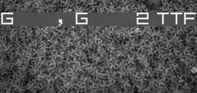 Gradius, Gradius 2 TTF Font examples