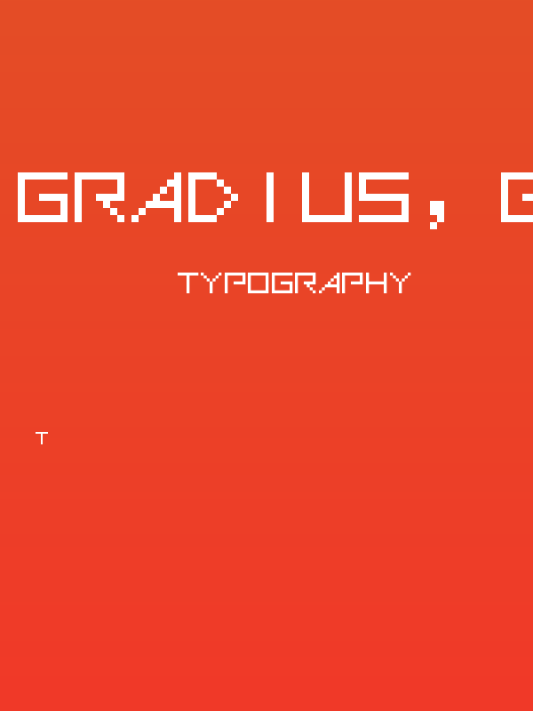 Gradius, Gradius 2 TTF Poster