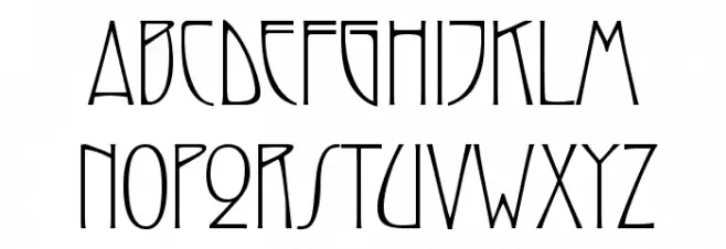 Gradl Schriftart Groß