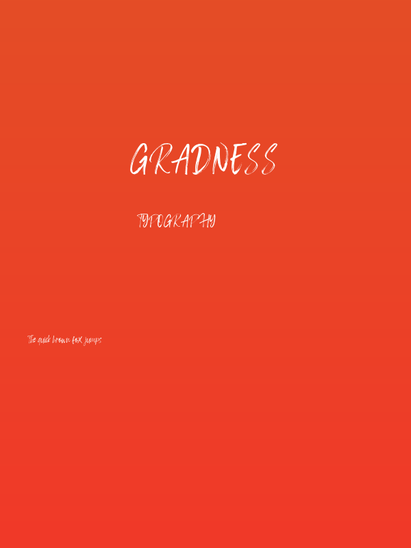 Gradness Poster