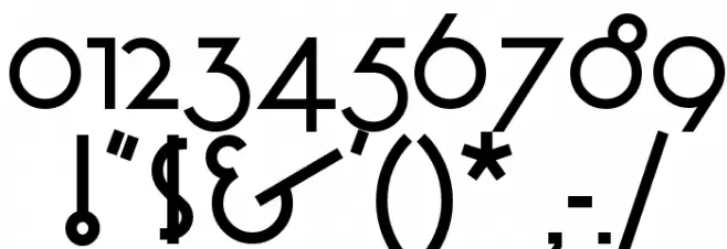 GradoGradooNF Font OTHER CHARS