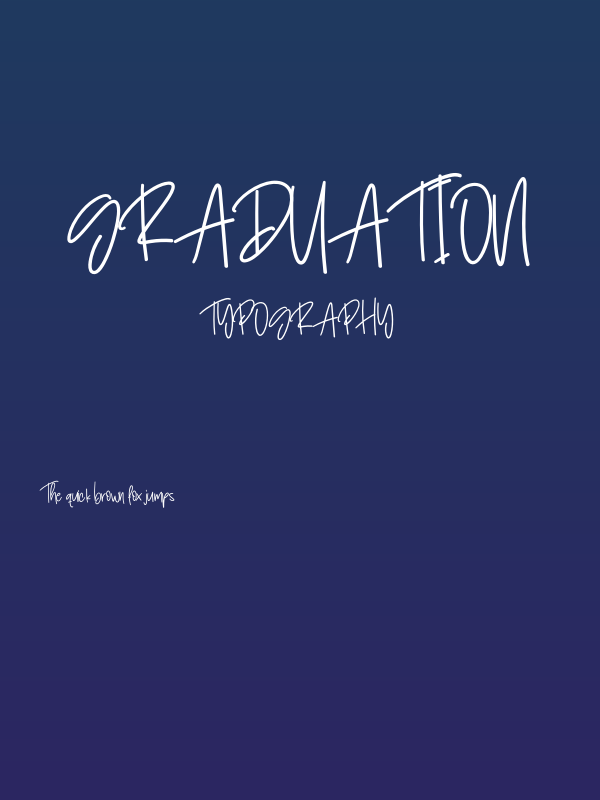 Graduation Poster