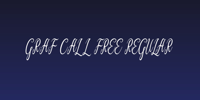 Graf Call free Regular Social Header