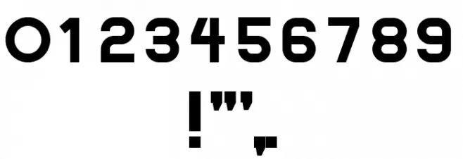 Graf Regular Font OTHER CHARS