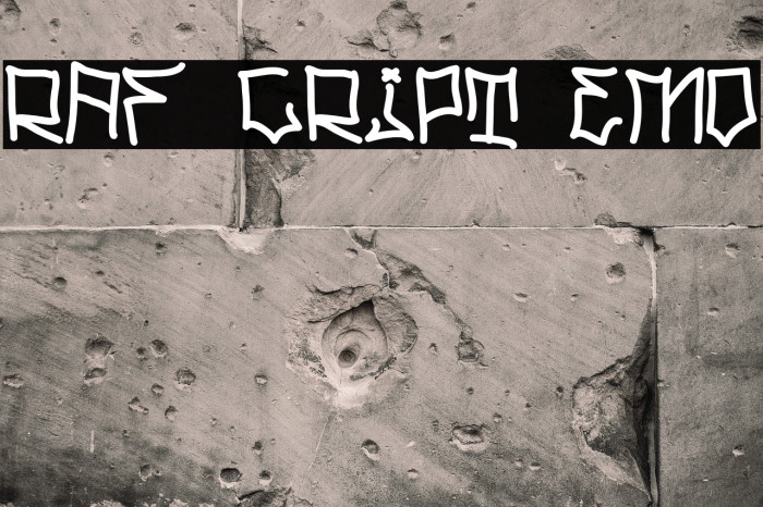 Graf Script Demo Font examples