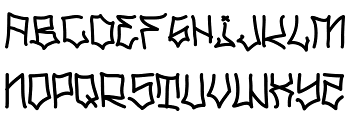 Graf Script Demo Font Litere mici