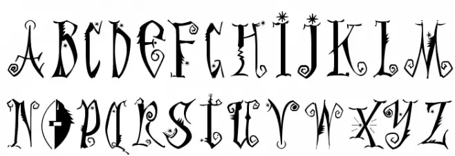 GrafFittyPunk Font Litere mari