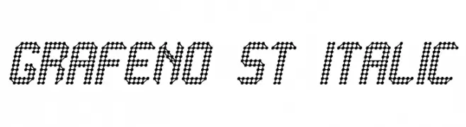 Grafeno St Italic  baixar fontes gratis