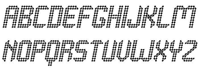 Grafeno St Italic Font LOWERCASE