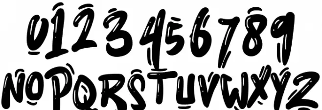 Graff Punks Caratteri ALTRI CARATTERI