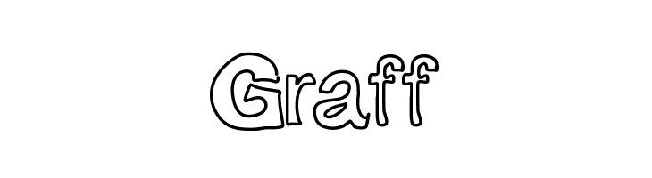 Graff font caratteri gratis