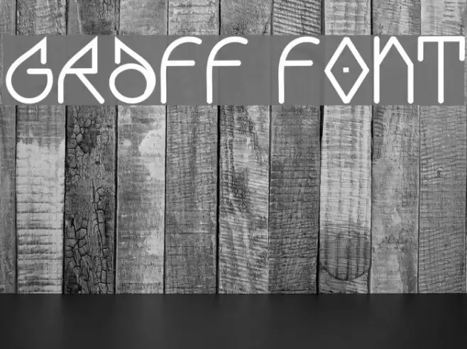 Graff Font examples