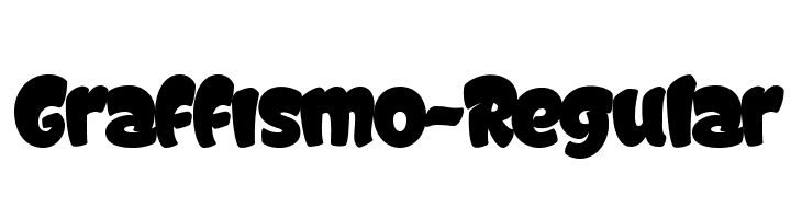 Graffismo-Regular  フリーフォントのダウンロード